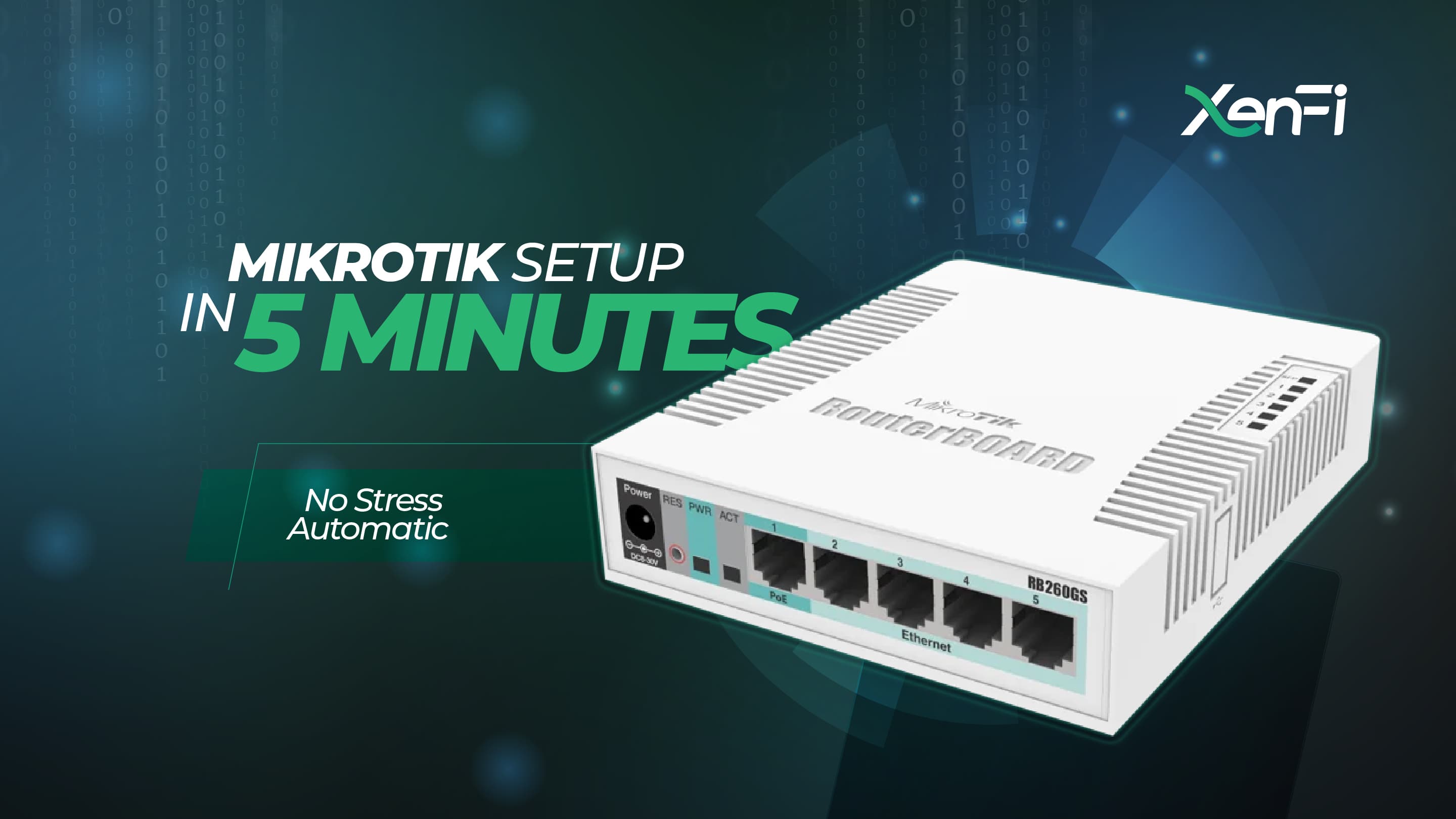 Smarter Router Setup Starts Here: Automating MikroTik Configuration with XenFi