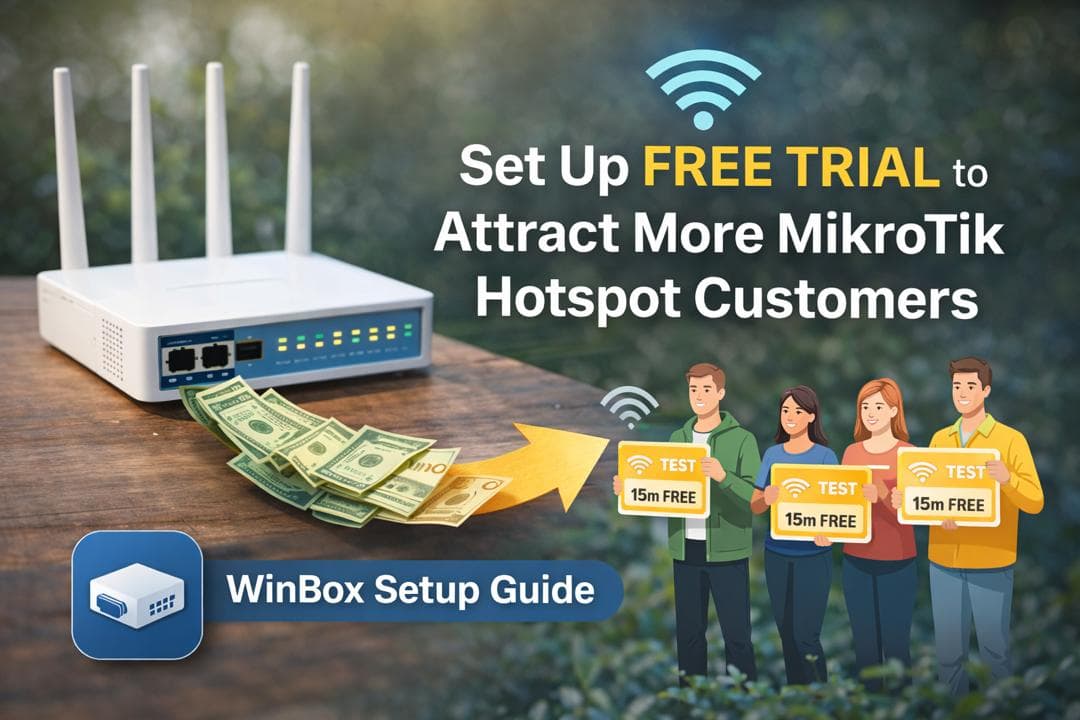 How to use Free Trial in Mikrotik to Attract More Customers